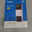 Tapo 2K Wireless Smart Video Doorbell with Chime  160° UltraWide View,Person Detection,Ring Call, 2Way Audio,SubscriptionFree Local Storage/Optional Cloud,Motion Only Alert, Works with Alexa, D210