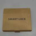 Pulido Fingerprint Door Lock | App Available But Not Required | Keypad Door Knob with Real Buttons | Smart Fingerprint Door Knob for Bedroom, Office, and Apartment (FQ1)