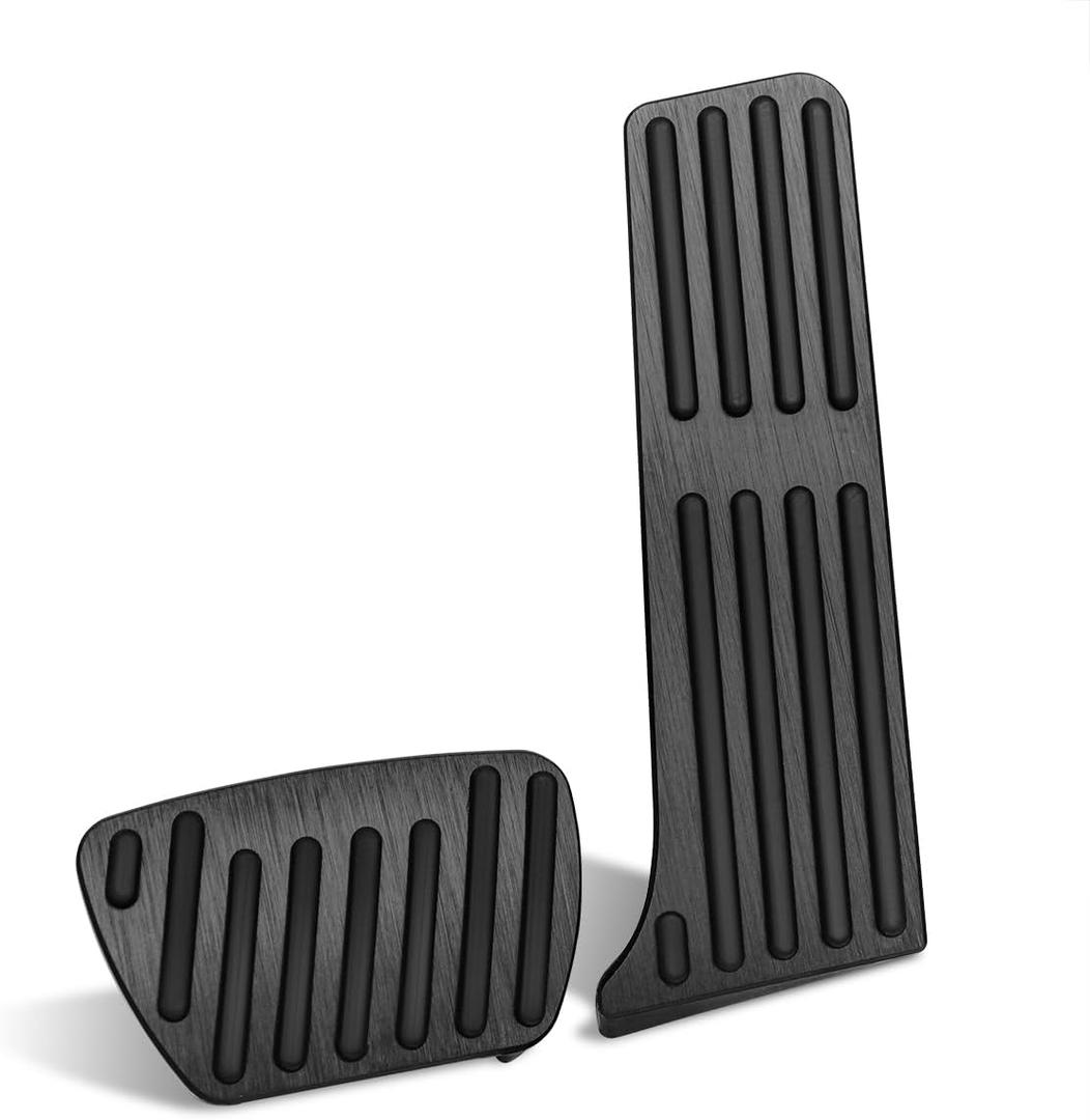 Black Accelerator Gas Brake Pedal Pad Cover Compatible for Lexus ES300h ES350 NX450h UX250h 2022-2024,Compatible for Toyota RAV4 2022-2024,for Sienna 2023-2024 Non-Slip Foot Gas Brake Pedal