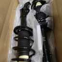 Front & Rear Strut Shock Assembly w/Coil Spring for Honda Civic 2006-2011 Sedan Only, for Acura CSX/ 2006-2011 Replace 172286 172287 5609, Left & Right, 4PCS
