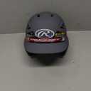 Rawlings | R16 Velo Baseball Batting Helmet | Matte | JR & SR Sizes | Multiple Colors, Size: JR (6 3/8 - 7 1/8)