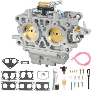 15003-2766 Carburetor Replacement For Kawasaki Mule 3000 3010 3020 2001-2008, Replace 11060-2477, 11060-2478
