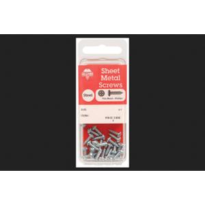 Hillman 8 in. x 3/4 in. L Phillips Pan Head Zinc-Plated Steel Sheet Metal Screws 16 1 pk