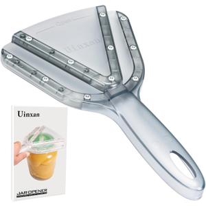 Uinxan Jar Opener for Weak Hand & Seniors with Arthritis,Easy Twist Off Bottle Caps,Patent | Unique Kitchen Gadgets,Handheld Lid Top Open for Elderly/Women/Men (Blue)