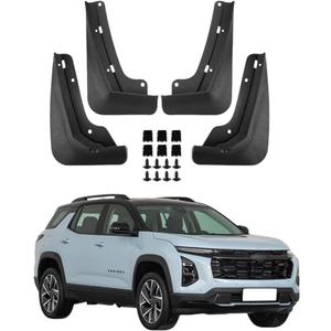 Mud Flaps for 2025 2026 Chevrolet Equinox (Won't Fit EV)Wheel & Tire Splash Guards, Mudflaps for Car, All Weather Tire Protector Splash Guards Mudflaps for Chevrolet Equinox Exterior Accessories