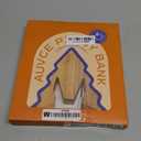 Wooden Initial Piggy Bank - Large Solid Wood Money Box for Kids - Personalized Letter Money Bank, Unique Educational Gift Decor for Baby Shower, Birthday & Nursery(W)