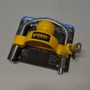 REESE Towpower 72783 Coupler Lock, Adjustable Storage Security, Heavy-Duty Steel, Yellow and Chrome ( Universal Fit)