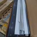 DWVO 12x8ft Large Tool Storage Shed with Window, Lockable Doors, and Sloped Roof, Oversized Steel Outdoor Storage Shed for Garden, Patio, Garage, Backyard, Lawn(Gray + White)