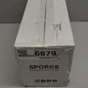 FOCUSLINE 2000 Pack White Plastic Forks Bulk, Heat Resistant Disposable Forks, Plastic Silverware for Take out Restaurants, Parties, Picnics, Travel & Any Events