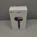 slopehill Professional Ionic Hair Dryer, Powerful 1800W Fast Drying Low Noise Blow Dryer with 2 Concentrator Nozzle 1 Diffuser Attachments for Home Salon Travel (Grey)