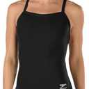 Speedo Womens Swimsuit One Piece Prolt Flyback Solid Adult Team (Black) 6/32