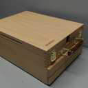 VISWIN Deluxe Acrylic Paint Kit with Tabletop Easel Box, 74 Pcs Painting Kit with 48 Acrylic Paint Set, Canvas, Brushes, Art Supplies for Adults, Artists, Beginners