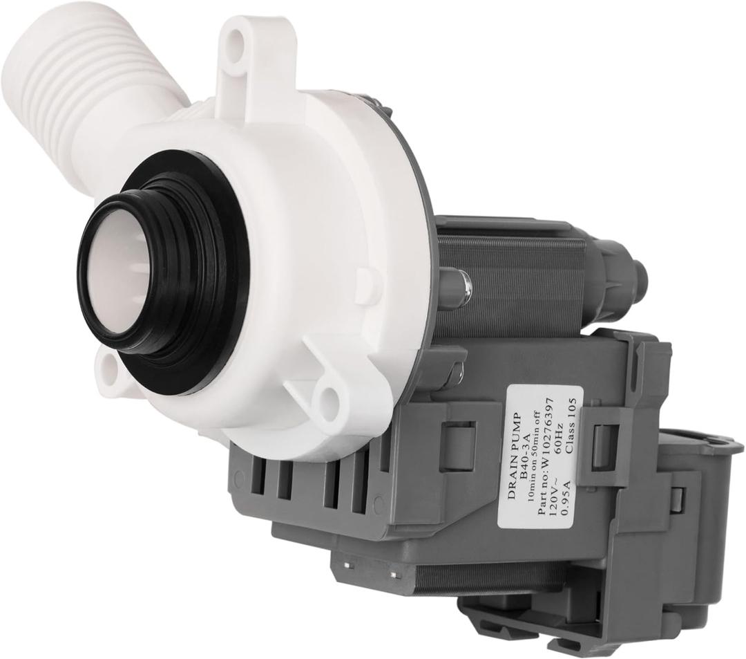 BlueStars W10276397 Washer Drain Pump for Whirlpool Kenmore Maytag Washing Machines - Replaces WPW10276397VP B40-3A 1874334 AP6018417 LP397 PS11751719