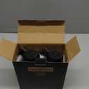 TrendPlain - Original 16oz/470ml Olive Oil Dispenser Bottle for Kitchen Gadgets and Air Fryer Accessories - Olive Oil Sprayer for Cooking w/Stickers - 2 Black