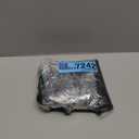 Silicone Dish Drying Mat for Multiple Usage,Easy clean,Eco-friendly,Heat-resistant Silicone Mat for Kitchen Counter or Sink,Refrigerator or Drawer liner Black M 12 inches x 12 inches