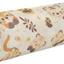 Kigai Cute Tigers Cervical Pillow for Neck Pain Relief Neck Roll Memory Foam Bolster Pillow for Legs Bed Head Back Sleeping Support