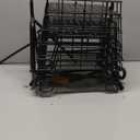 3-Tier Rolling Pantry Floor Organizer and Storage Cart with Wheels, Stackable Wire Pantry Baskets for Pantry Shelves, Kitchen Fruit Basket Stand and Storage Rack for Fruit Snack Onion Potato