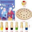 Simple Activities for People with Dementia - Color Matching Activities for Seniors, Wooden Alzheimer's Products for Seniors - Stress-Relieving Sensory Busy Board Gadgets and Gifts