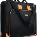 Noozion Garment Bag for Travel, Large Carry On Suit Bag for Business Up to 3 Suits, Wrinkle Free Garment Bag for Hanging Clothes with Shoulder Strap, Laptop Compartment, and Wet-Dry Pocket