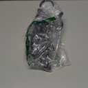 HOUSE DAY Closet Organizers and Storage 6 Pack, College Dorm Room Essentials, Multifunctional Organizer Magic Space Saving Hangers with 5 Holes, Storage Organization for Wardrobe Closet - Black