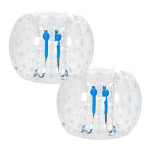 2PCS Human Hamster Ball, 5Ft Bumper Balls, Sumo Balls for Adults, Zorb Ball for Children, Inflatable Human Bubble for Battle Time, Bubble Soccer