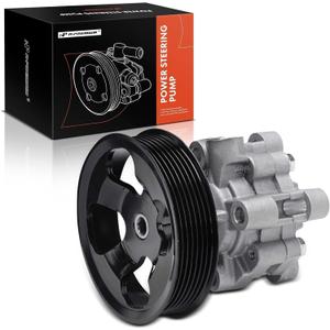 A-Premium Power Steering Pump, with Pulley, Compatible with Scion tC 2005 2006 2007 2008 2009 2010, L4 2.4L, Replace # 4431020870