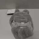 Tadpoles Super Soft Plush Sherpa Hat & Mittens Set, Grey