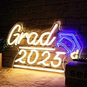 Graduation Decorations 2025, Congrats Grad 2025 Neon Sign, 2025 Graduation Party Decorations LED Light Sign for Wall Decor, Celebration Graduation Gifts, Warm White Light, USB Powered, Dimmable Graduation Decorations 2025, Congrats Grad 2025 Neon Sign, 2025 Graduation Party Decorations LED Light Sign for Wall Decor, Celebration Graduation Gifts, Warm White Light, USB Powered, Dimmable