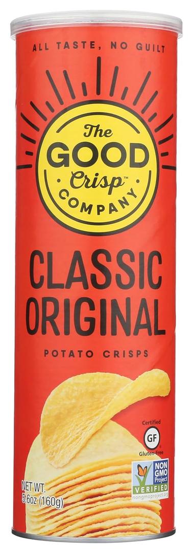 The Good Crisp Company, Chips Stacked Original, 5.64 Ounce, 2 Pack, BBD: 04/13/2026