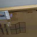 Foldable Grid Wall Panel 3PCS - Portable Heavy Duty Gridwall Display Rack with Detachable Z Unit, Floor Standing for Retail Store, Craft Fair & Pop Up Events, Black 8
