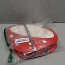 WRINGKIT Mushroom Crossbody Purses, PU Leather Shoulder Bags with Strap, Cute Unique Purses for Women Girl, Lovely Novelty Christmas Mushroom Gifts