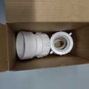 4 Pack 1-1/2 Hub x 1-1/4 Slip PVC Trap Adapter Dwv Drain Pipe Slip Coupling P-trap Connector White PVC Drain Fitting for Bathroom Kitchen Sink