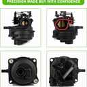 799584 Carburetor for TB110, TB200, 09P702, 103M02, 550EX, 625EX, 675EX, 725EXI Series 6.75-7.25HP Engine, 163cc Lawn Mower Carburetor Replacement for 594058 594057 592361 594529