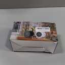 Yiixuyo-2 Set/LED Snowflake lamp mini, Dynamic Snowflake Christmas Projection lamp, Suitable for Indoor and Outdoor Landscape Christmas Decoration, Festivals, Weddings, and Home Decoration.  (Brown)