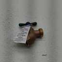 Eastman Heavy-Pattern Female No-Kink Hose Bibb, 3/4 Inch FIP Connection, Brass Plumbing Fitting, 48625