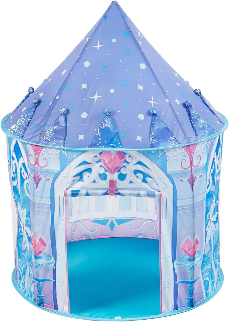 Kidodo Kids Play Tent Toy Children Pop Up Tent Kids Playhouse Indoor Outdoor Game Party Birthday Gifts Toddler for Boys Girls. Tunnel Foldable Tent for Baby Children (Blue)