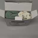 Muslin Bassinet Sheet Compatible with Arms Reach Co-Sleeper Bassinet, 2 Pack Cotton Stylish Boho Fitted Bassinet Sheets Super Soft for Baby Roman Green & Botanical Leaf