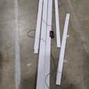 RiteScreen KD Mfit Sliding Screen Door Replacement, Ready-to-Assemble, Easy DIY, White, 48" - Char Fiber  Adjustable Patio Screen Door Kit for Openings 78 - 81 Tall  Fits 95% of Doors in U.S.