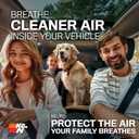 K&N Cabin Air Filter: Premium, Washable, Clean Airflow to your Cabin Air Filter Replacement: Designed for Select 2003-2015 CADILLAC (CTS-V, CTS, STS, SRX, STS-V), VF2043