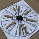 Chrome Crystal Chandelier Modern Chandelier for Dining Rooms, Raindrop Round Pendant Ceiling Lights Fixtures for Living Room Entryway Bedroom W27.55'' 10 Light