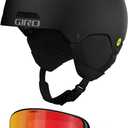 Giro Ledge MIPS Asian Fit Combo Pack Ski Helmet - Snowboarding Helmet with Matching Goggles Matte Black/Method Wordmark Size XL (62.5-65 cm)