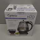 Capresso 259 Water Kettle, 10" x 8.25" x 6.25", Polished Chrome