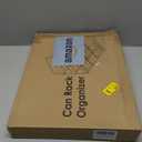 AIYAKA 3 Tier Stackable Can Rack Organizer, for food storage, kitchen cabinets or countertops, Storage for 36 cans, Bronze (Brown)