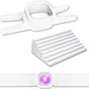 100FT Light Track System for Govee Permanent Outdoor Lights Pro (H706A), Permanent Halloween/Christmas Light Track, DIY Paintable PVC Track