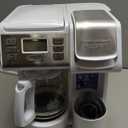 Hamilton Beach FlexBrew Trio 2-Way Coffee Maker, Compatible with K-Cup Pods or Grounds, Combo, Single Serve & Full 12 Cup Coffee Pot, White, Fast Brewing, Removeable Reservoir