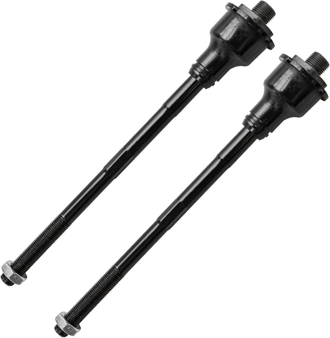 Detroit Axle - Front Tie Rods for Chevy GMC Silverado Sierra Suburban Yukon XL Avalanche 1500 2500 3500 HD Tahoe Hummer H2 Cadillac Escalade ESV EXT, 2 Inner Tie Rod Ends Set Replacement