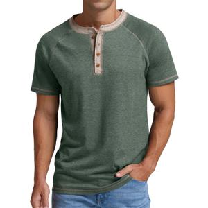 Sailwind Mens Henley Long/Short Sleeve T-Shirt Cotton Casual Shirt XL