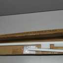 Room Darkening Curtain Rod, Wrap Around Design, Extra-Thick 1-Inch Diameter Single Drapery Rod, Extendable Metal Rod Set for the Blackout Curtains and Sheer (White, 28-48")