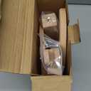 ZOCONE Beech Wood Adjustable Rotated Embroidery Hoop Stand with 2 Pcs Hoops 4'' 6'', Wooden Embroidery Stand Hands-Free Cross Stitch Hoop Holder for Sewing Needlework Embroidery Project (A)