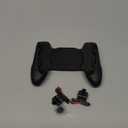 Newseego for Mobile Game Controllers, Finger Triggers for Mobile Phone, Sensitive Shoot Controller Joysticks Gamepad for Rules of Survival/PUBG (3 in 1 Portable Gamepad + 1 Pair Finger Triggers + Phone Joysticks Replacement Set) (Black)